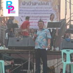 นายก อบต.ตำหนักธรรม อ.หนองม่วงไข่ จ.แพร่ ทอดผ้าป่า